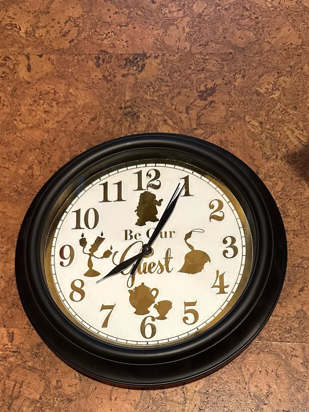 Beauty and the Beast Wall Clock